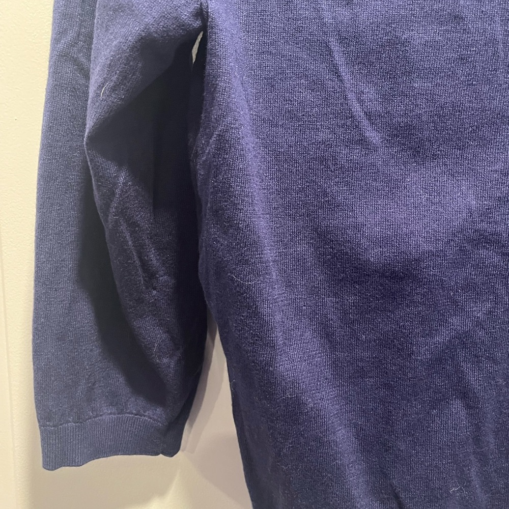 Kate Spade Women's Navy Cardigan with Bow Detail - Size L - Picture 13 of 16